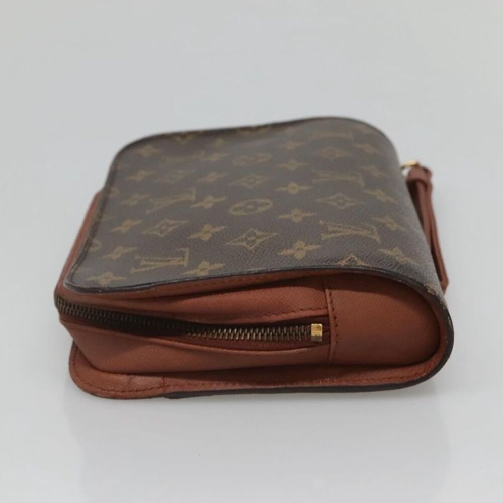 Louis Vuitton Orsay Brown Canvas Clutch Bag (Pre-Owned) - Picture 4 of 16